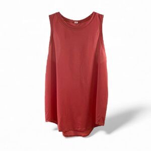 Lululemon Orange Redish Tank Top Size 6